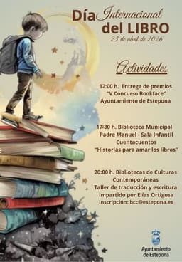 El Ayuntamiento de Estepona organiza distintas actividades para celebrar el Día Internacional del Libro 2026