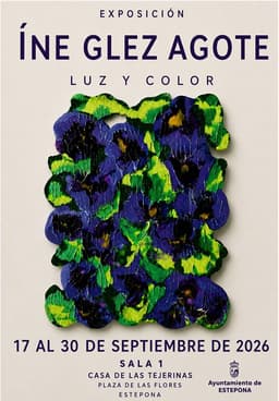 La Casa de Las Tejerinas acogerá la muestra de pinturas ‘Luz y color’ de la artista argentina Íne Glez Agote (Inés González Agote)