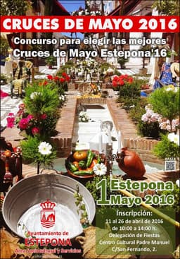 El Ayuntamiento convoca un concurso para elegir las mejores Cruces de Mayo Estepona 2016