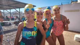 Buen papel de la Escuela de Natación de Estepona en el Circuito Provincial de Natación de Verano de la Diputación de Málaga 2025