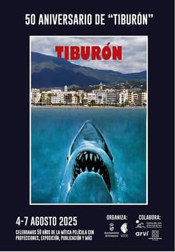 El Ayuntamiento de Estepona y la Asociación Unicornio celebran el 50 Aniversario de ‘Tiburón’ con varios actos en torno a la mítica película
