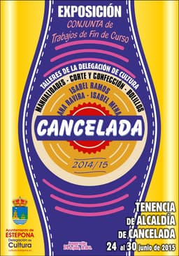 EXPOSICIÓN TRABAJOS  TALLERES DE CULTURA EN CANCELADA