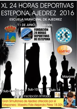 TORNEO DE AJEDREZ 24 HORAS DEPORTIVAS