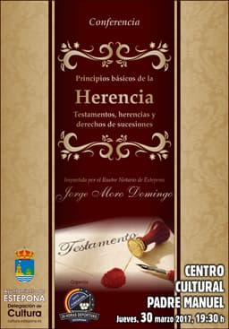 CONFERENCIA  PRINCIPIOS BÁSICOS DE LA HERENCIA