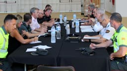 La Junta Local de Seguridad mantiene una reunión de coordinación para el festival de Los Álamos