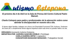 La asociación ‘Autismo Estepona’ celebra una charla-coloquio sobre temas relacionados con la discapacidad