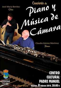 CONCIERTO: "PIANO Y MÚSICA DE CÁMARA"