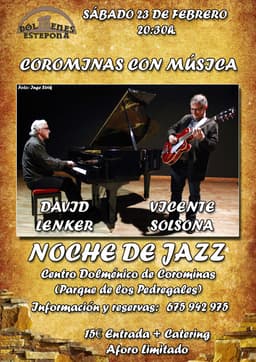 CONCIERTO DE JAZZ DAVID LENKER Y VICENTE SOLSONA