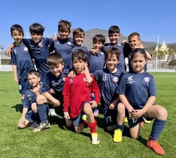 Jornada de la Liga Educativa de escuelas de fútbol provincial