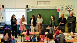 El Ayuntamiento entrega los premios del concurso de murales sobre hábitos saludables en el que han participado más de 1.600 escolares