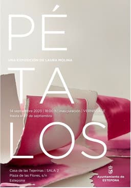 La Casa de Las Tejerinas acoge la exposición de pinturas ‘Pétalos’, de la artista Laura Molina