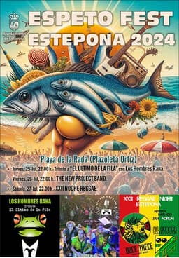 El ESPETO FEST 2024 Estepona rendirá tributo a El Último de la Fila y al rock alternativo e incluirá la XXII Noche Reggae