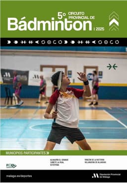 El V Circuito Provincial de Bádminton Diputación de Málaga 2025 llega a Estepona para realizar la penúltima prueba del calendario