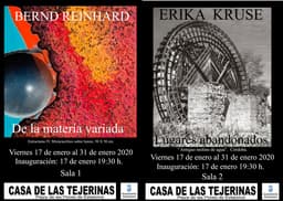 Exposición conjunta de Pintura y Fotografía de Bernd Reinhard y Erika Kruse en Tejerinas