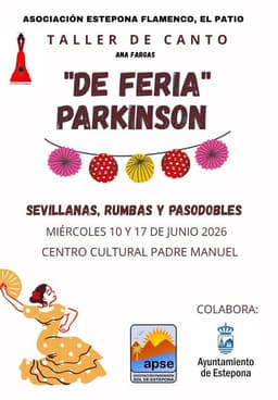 La Asociación Estepona Flamenco ‘El Patio’ facilitará la asistencia de colectivos vulnerables a los talleres que imparte en el Centro Cultural Padre Manuel