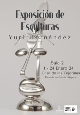 La Casa de Las Tejerinas acogerá la exposición de esculturas de Yuri Hernández, ‘Cubiarte’