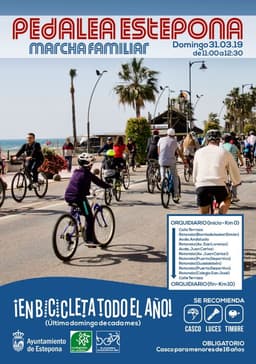 Unas 300 personas participan el último domingo de cada mes en las marchas cicloturistas para fomentar el uso de la bicicleta en la ciudad
