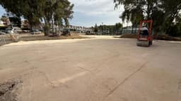 El Ayuntamiento avanza en las obras de construcción de dos nuevas pistas de pádel gratuitas en el extrarradio