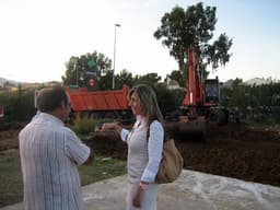 El Ayuntamiento inicia la conexión de urbanizaciones del extrarradio con la ejecución de un vial entre Isdabe y Matas Verdes   