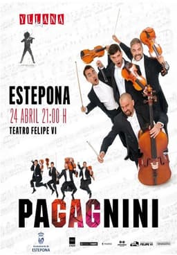 La música clásica se encuentra con el humor en el Auditorio Felipe VI, con PaGAGnini, un espectáculo de Yllana Teatro