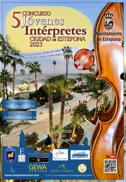 El Ayuntamiento convoca la quinta edición del Concurso de Jóvenes Intérpretes 'Ciudad de Estepona'