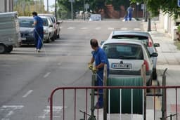 El Ayuntamiento dota de iluminación el vial de acceso al IES de Cancelada, sin suministro desde hace seis años