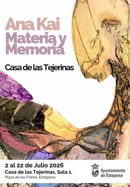 La artista madrileña Ana Kai muestra la obra pictórica ‘Materia y Memoria’ en la Casa de las Tejerinas
