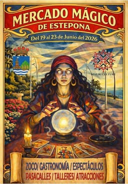 Estepona acogerá del 19 al 23 de junio un Mercado Mágico con más de medio centenar de puestos y una amplia programación de espectáculos y actividades