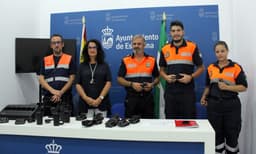El Ayuntamiento mejora el sistema de transmisiones en emergencias entre Protección Civil y el resto de Cuerpos de Seguridad