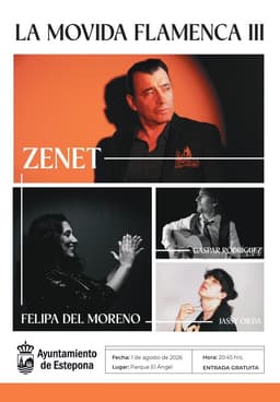 Zenet y Felipa del Moreno, protagonistas de la tercera edición de ‘La Movida Flamenca’ de Estepona 