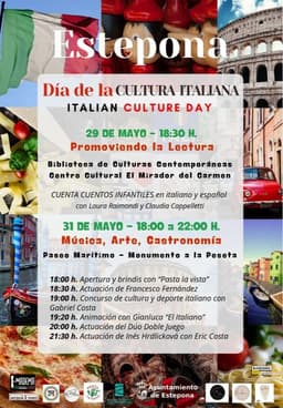 Estepona celebra el Día de la Cultura Italiana dentro del programa para el fomento de la integración del residente extranjero