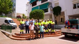 El Ayuntamiento refuerza el servicio de limpieza con nuevos equipos fijos de hidrolimpieza en los barrios y extrarradio