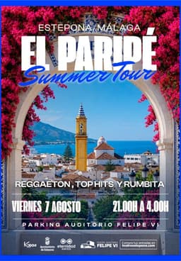 ESTEPONA SUMMER FEST 2026: "EL PARIPE"