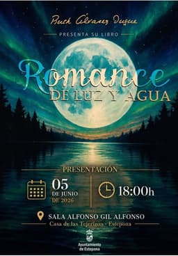 La autora Ruth Álvarez Duque presenta este viernes el poemario ‘Romance de luz y agua’ en La Casa de Las Tejerinas