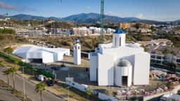 La obra de la primera iglesia crisitana ortodoxa de Andalucía finalizará en primavera de 2020