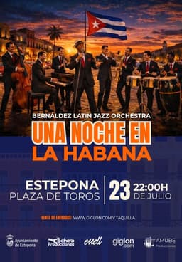 El espectáculo 'Una Noche en La Habana' llevará la Cuba más auténtica a la Plaza de Toros de Estepona