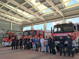 Los efectivos del Parque de Estepona se integran hoy en el Consorcio Provincial de Bomberos