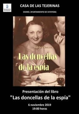 La escritora Ángeles Chozas presenta su libro ‘Las Doncellas del Espía’, en la Casa de Las Tejerinas de Estepona
