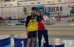 GREGORIO CRESPO DOBLE MEDALLA DE BRONCE EN EL CAMPEONATO DE ANDALUCÍA SUB-20 DE ATLETISMO