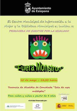 PRIMAVERA DE CUENTOS POR LA IGUALDAD - "FUERA MONSTRUO"