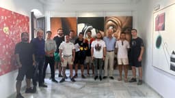 Comienza la ejecución simultánea de una decena de obras artísticas en fachadas de Estepona dentro del III Concurso Internacional de Murales