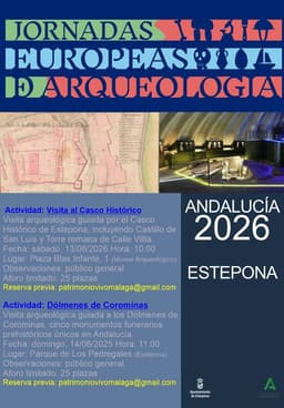 Estepona se suma a las Jornadas Europeas de Arqueología con visitas guiadas gratuitas para conocer el patrimonio histórico de la ciudad