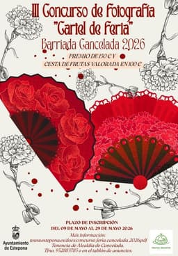 El Ayuntamiento convoca el concurso de fotografía para la portada del programa de feria de Cancelada