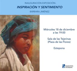 Exposición pictórica ‘Inspiración  y Sentimiento’ de Bárbara Jiménez en la Casa de Las Tejerinas