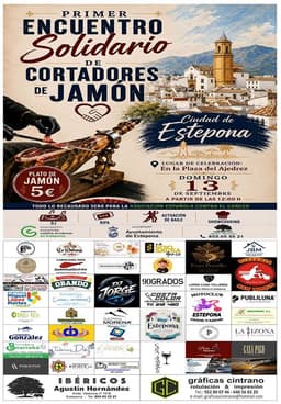 Estepona celebra el I Encuentro Solidario de Cortadores de Jamón en el que participarán unos 40 profesionales