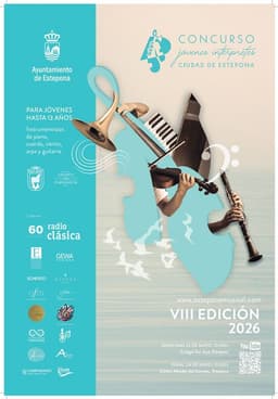 El Ayuntamiento convoca la octava edición del Concurso de Jóvenes Intérpretes ‘Ciudad de Estepona’ para menores de 14 años