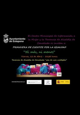 El Ayuntamiento celebra una nueva edición de la actividad ‘Primavera de cuentos por la igualdad’ para educar en estos valores y prevenir la violencia de género