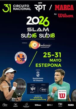 Estepona acogerá el Circuito Nacional de Tenis RPT-Marca by Wilson 2026, con más de 150 participantes