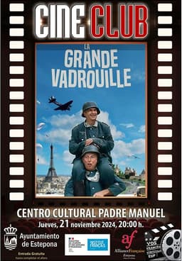 El Cine-Club proyecta en el Centro Cultural Padre Manuel la exitosa comedia francesa ‘La gran juerga’ (La Grande Vadrouille)