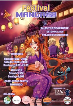 FESTIVAL MANGA DE LA COSTA DEL SOL – ESTEPONA 2025
